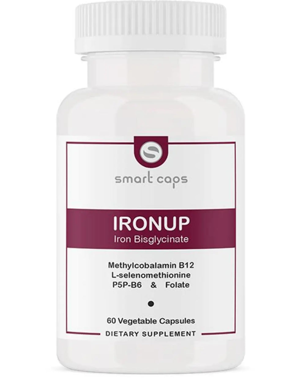 Smartcaps Ironup Essential Iron Support 60 Vegetable Capsules
