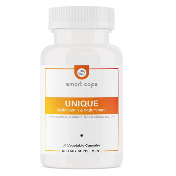 Smart Caps Unique Multivitamin &amp; Multimineral Support 30 Capsules