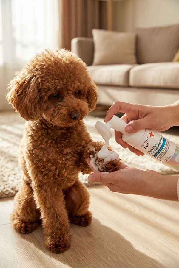 SmartPet + Paw Cleaning Foam with Silicone Brush 150ml