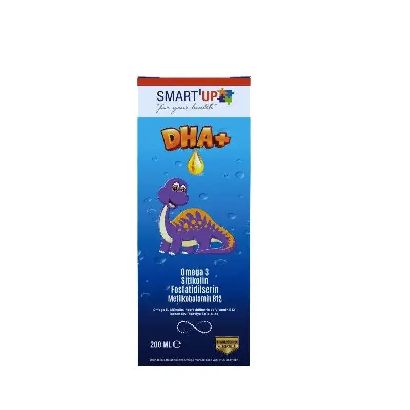 Smart'Up Omega 3 Fish Oil Syrup for Daily Support 200 ml