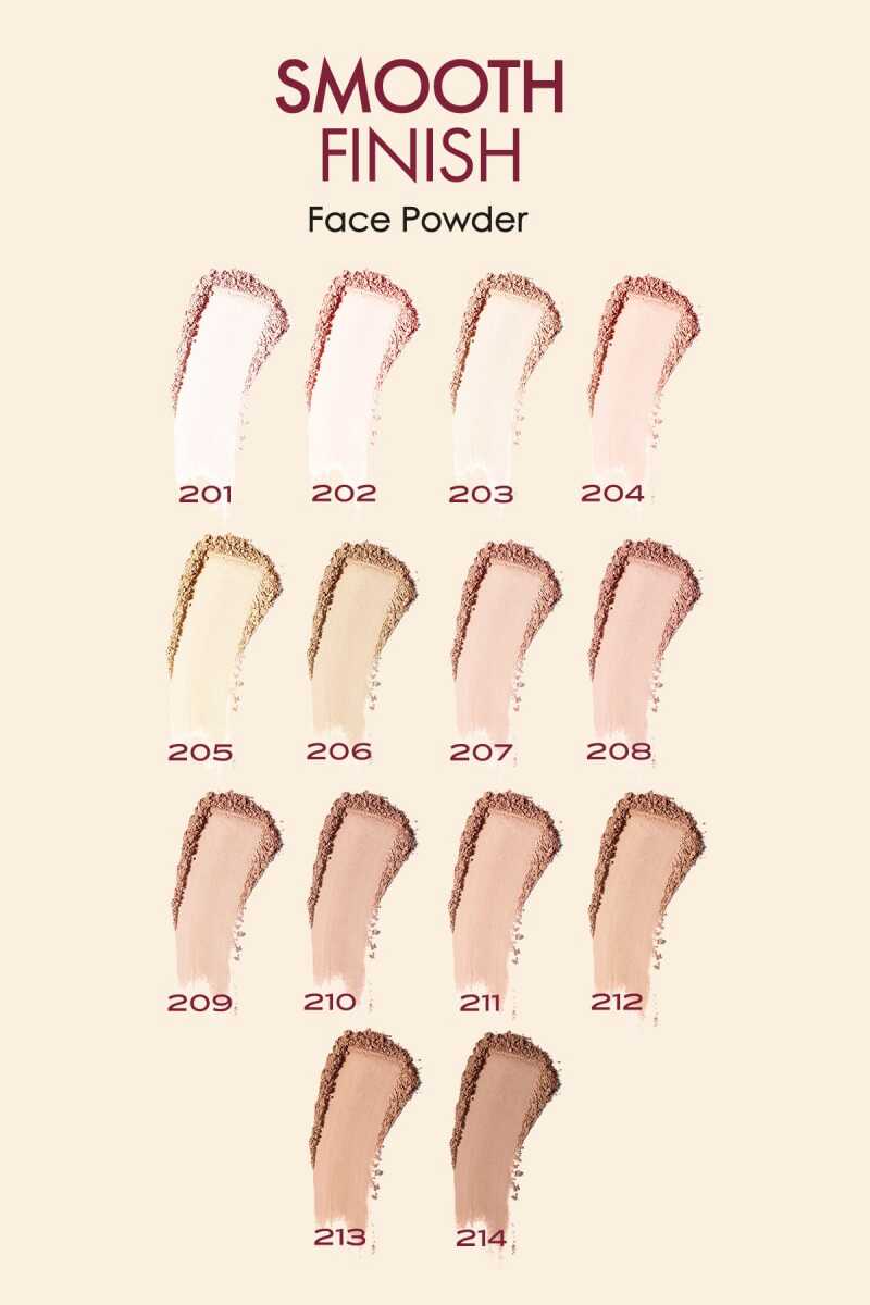 Golden Rose Smooth Finish Face Powder - 208 Matte Powder