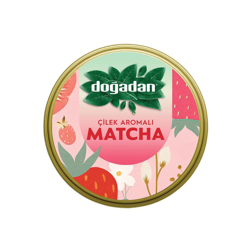 Dogadan Matcha Tea with Strawberry Flavor 25g
