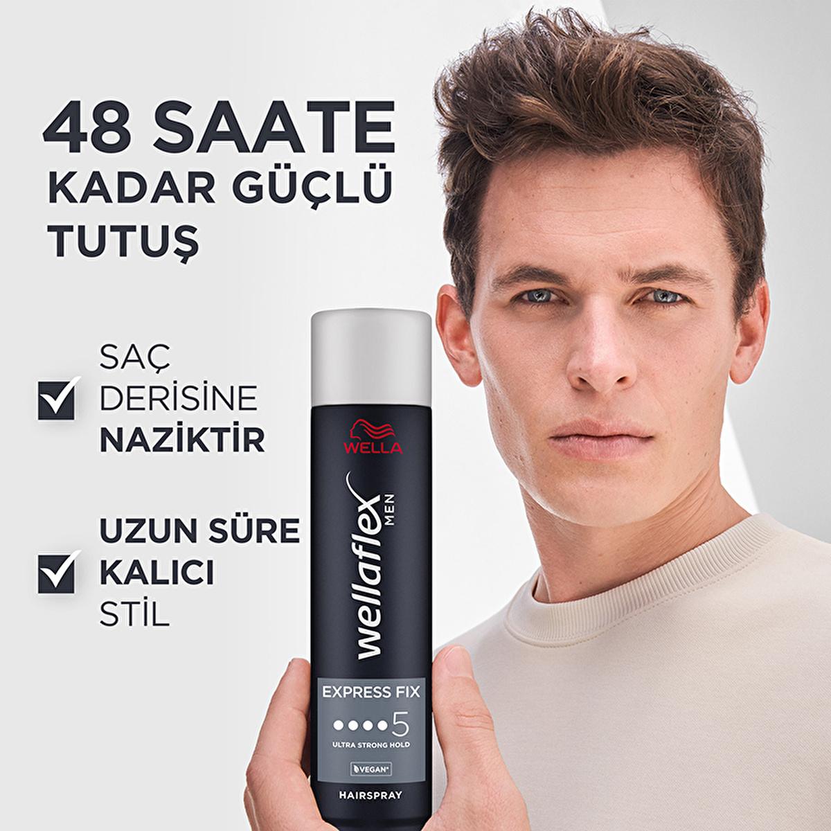 Wella Men&#39;s Ultra Strong Hold Hair Styling Spray - 48 Hour Lasting Hold, Vegan Formula, Easy Application Wella Men&#39;s Ultra Strong Hold Hair Spray - 48hr Hold men&#39;s hair styling spray, ultra strong hold hairspray, vegan hair products, long-lasting hair styling, easy apply hairspray, hair care, men&#39;s grooming, styling products, cruelty-free cosmetics, vegan lifestyle, strong hold, 48-hour hold, easy to apply