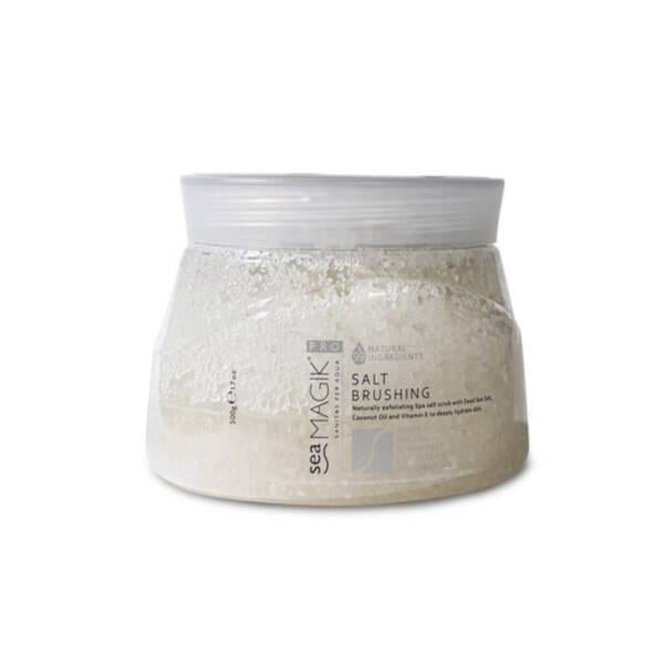 sea magik salt brushing mineral body scrub 500g, dead sea mineral body scrub Sea Magik Salt Brushing - Mineral Body Scrub | 500g Sea Magik Salt Brushing - Mineral Body Scrub 500g sea-magik, mineral-body-scrub, salt-brushing, dead-sea-minerals, coconut-oil, vitamin-e, exfoliation, skin-care, body-scrub, ai-generated