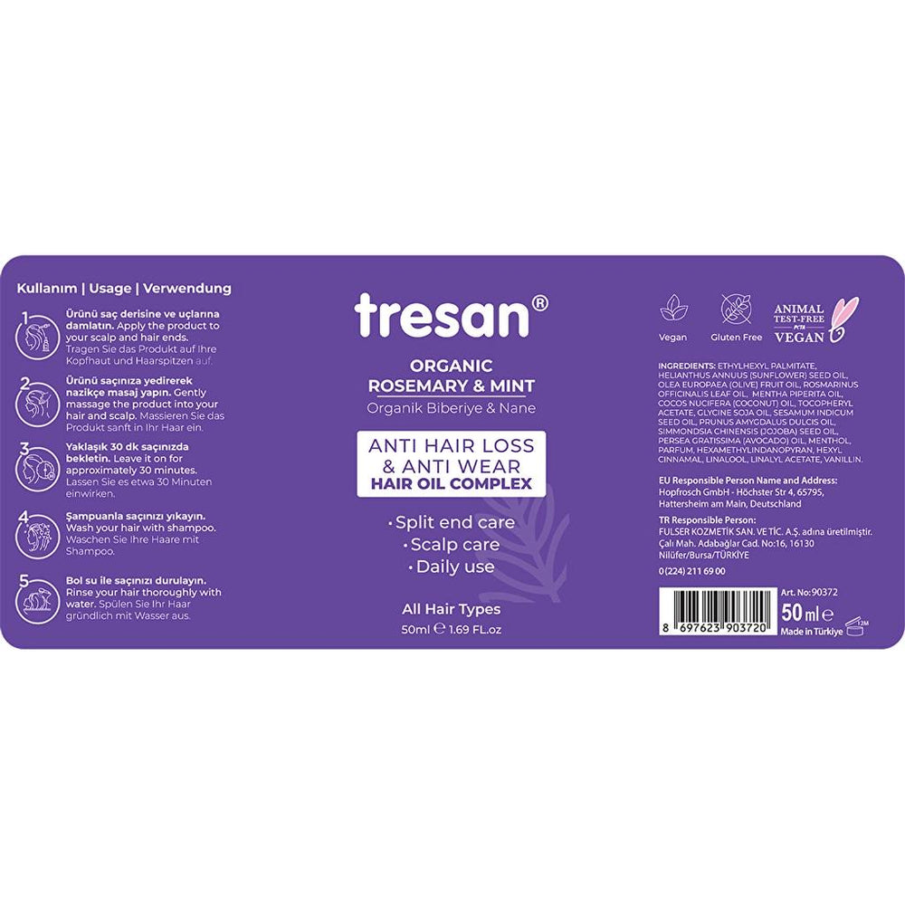 Tresan Rosemary, Damage Care Oil 50 ml