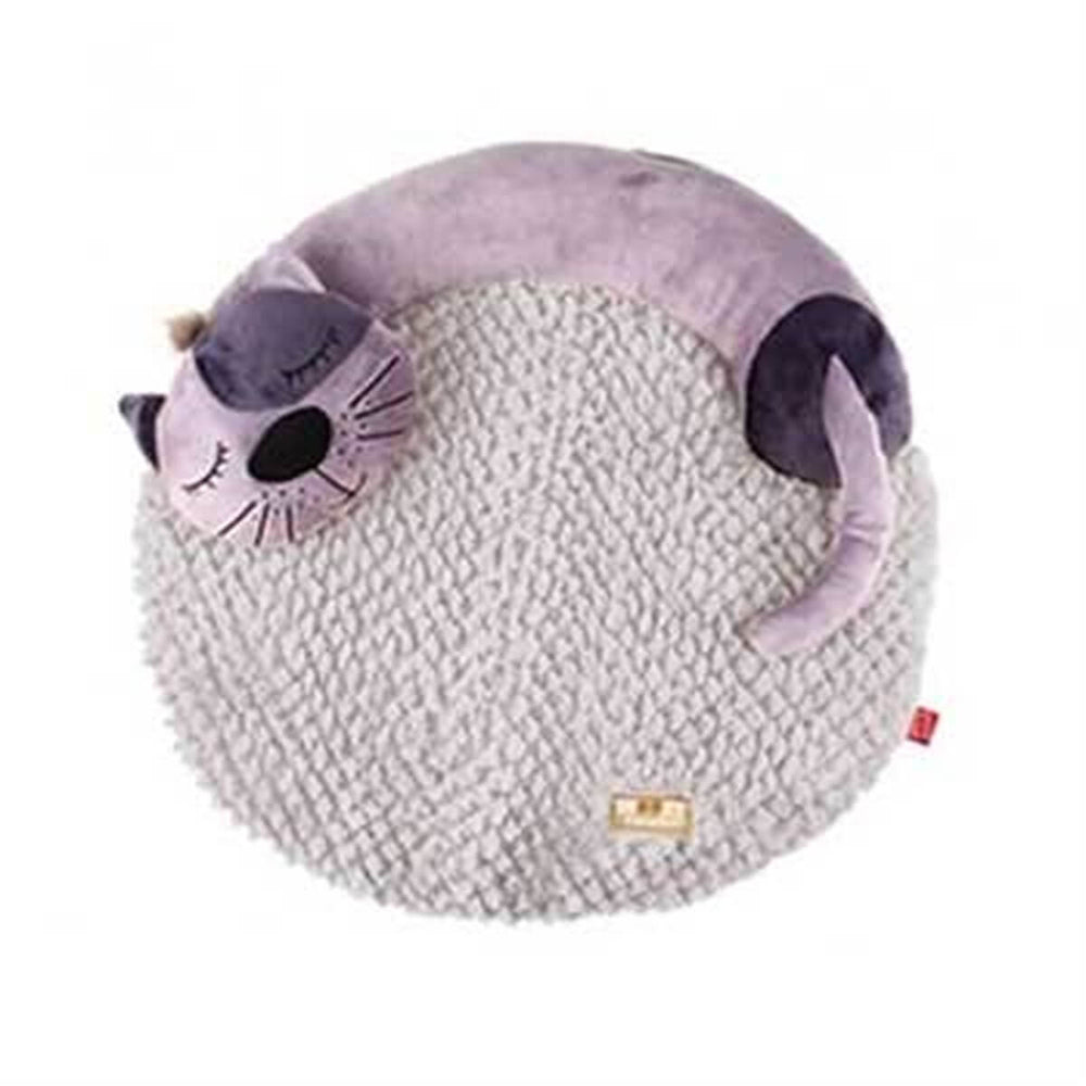 Gigwi Snoozy Friends Sleeping Cat Pet Bed 55 x 45 cm