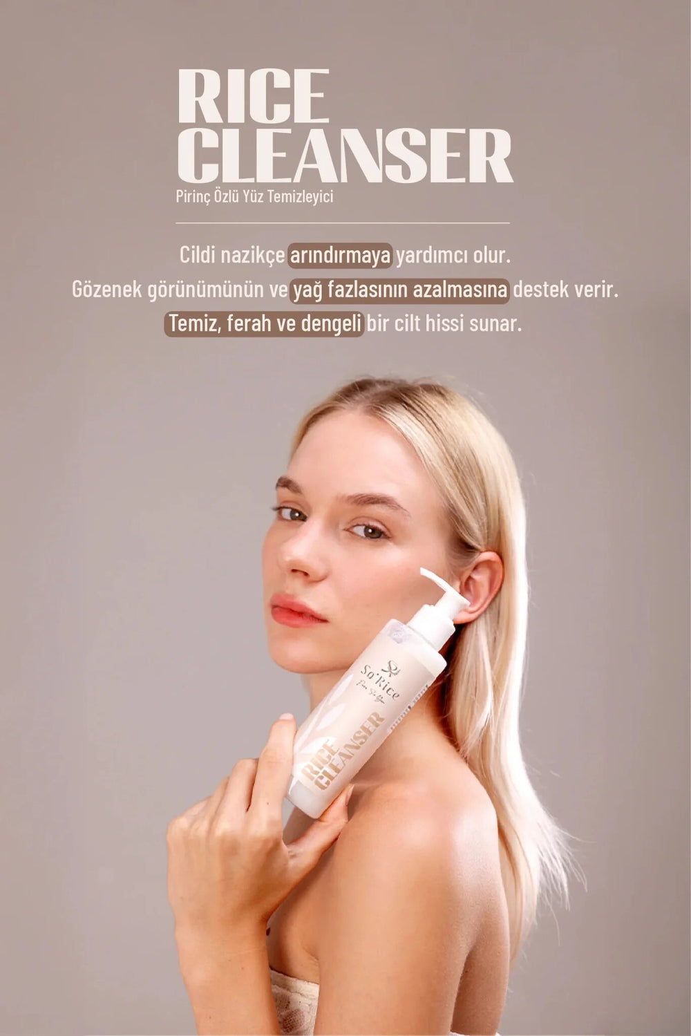 So Rice Rice Cleanser Brightening Face Wash 200 ml