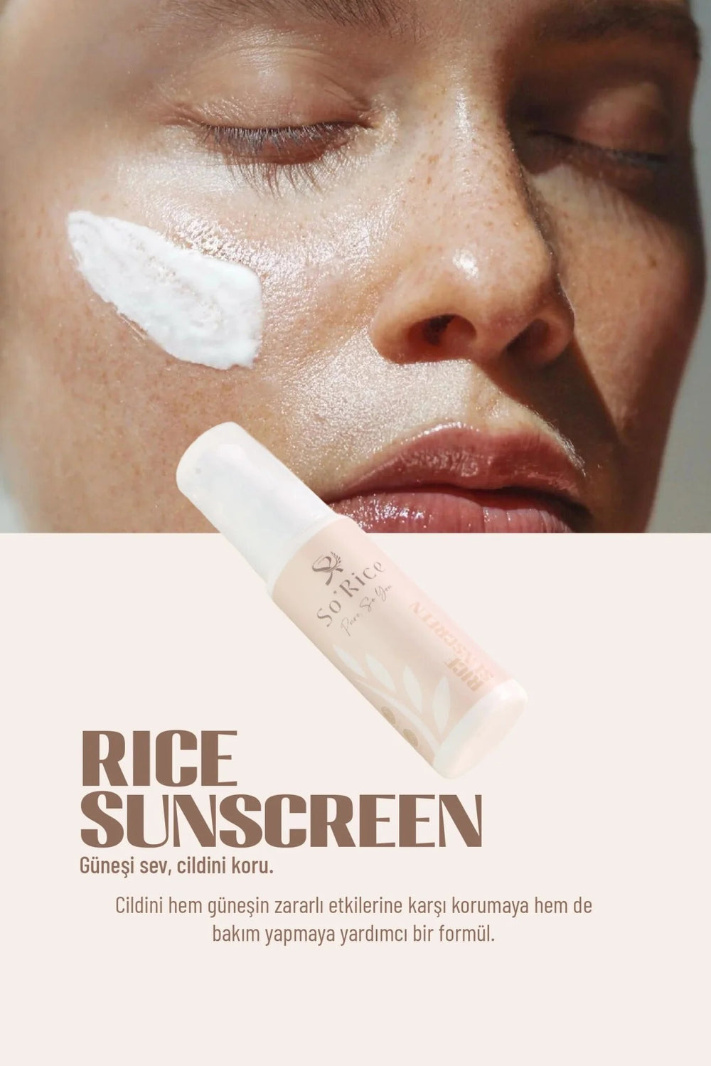 So Rice Rice Sunscreen Brightening UV Protection 50 ml
