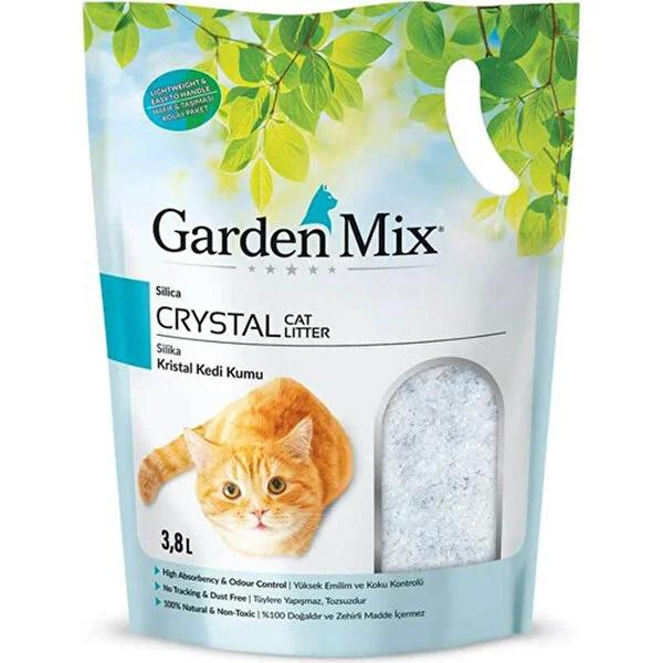 Crystal Cat Litter Garden Mix 3.8L - 100% Natural | High Absorbency - image 2