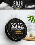 SoapCover Gray Hair Coverage Soap Hair Darkening Compressed