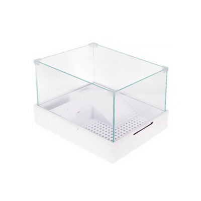 Sobo Glass Turtle Habitat with Filter and Lamp 40x29x25 cm