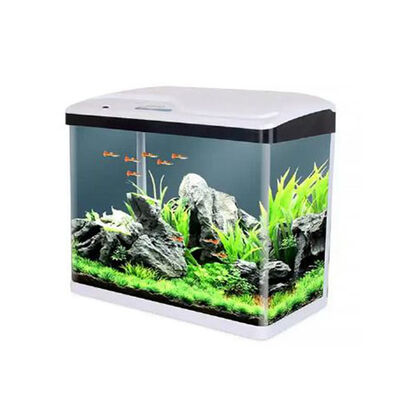 Sobo Complete Aquarium Set with LED Lighting White 28L