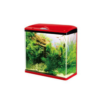 Sobo Complete Aquarium Set Red LED Lighting 28L