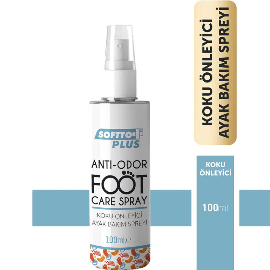 Softto Plus Foot Care Spray Refreshing & Softening 100 ml