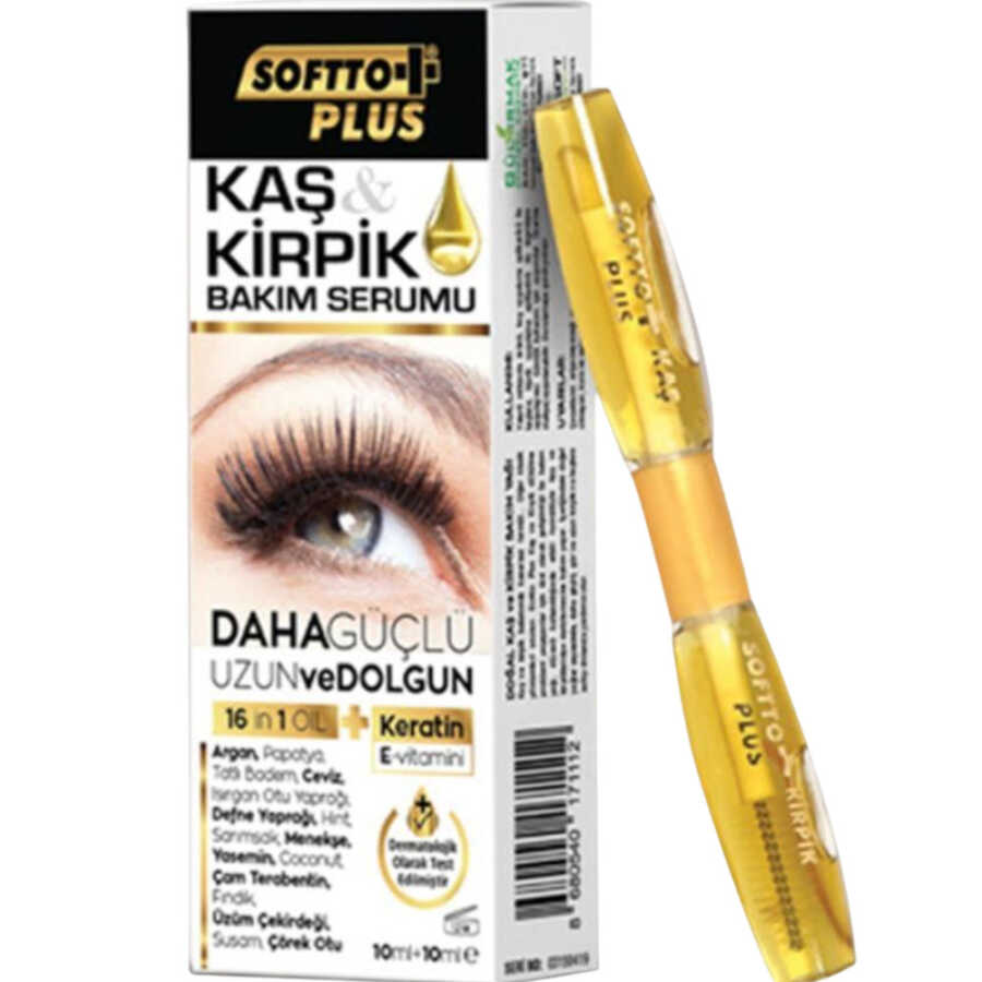 Softto Plus Brow and Lash Serum with Keratin & Vitamin E 20 ml