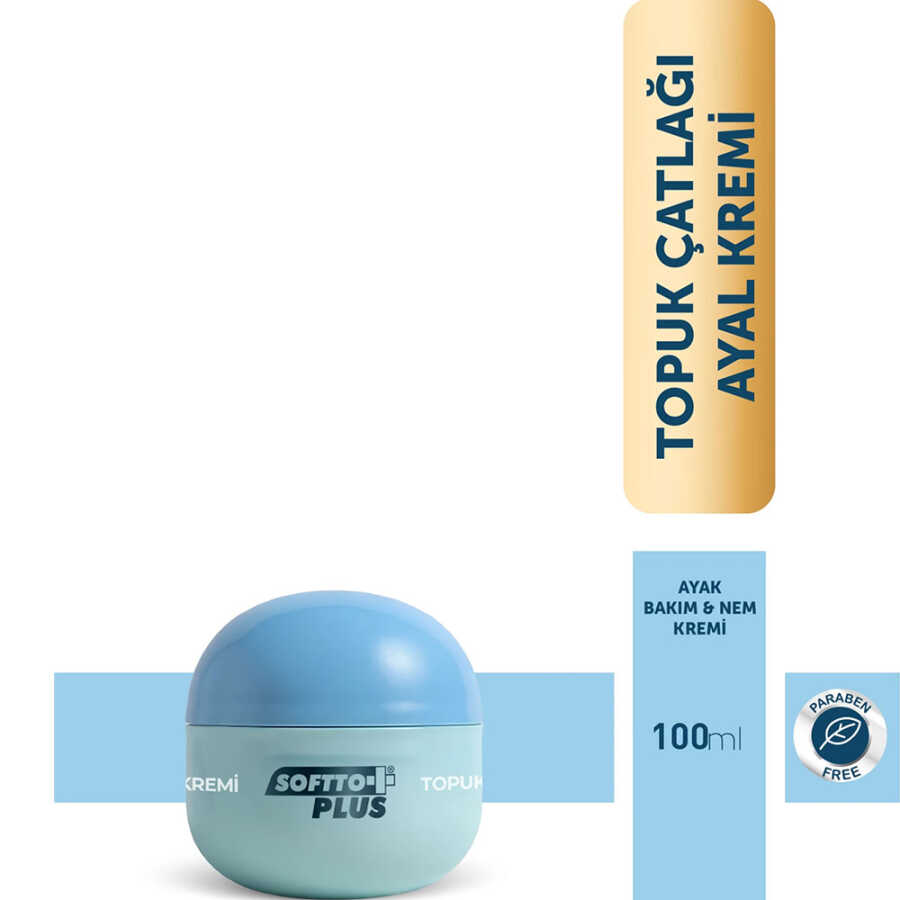 Softto Plus Cracked Heel Foot Care Cream for Smooth Skin 100 ml