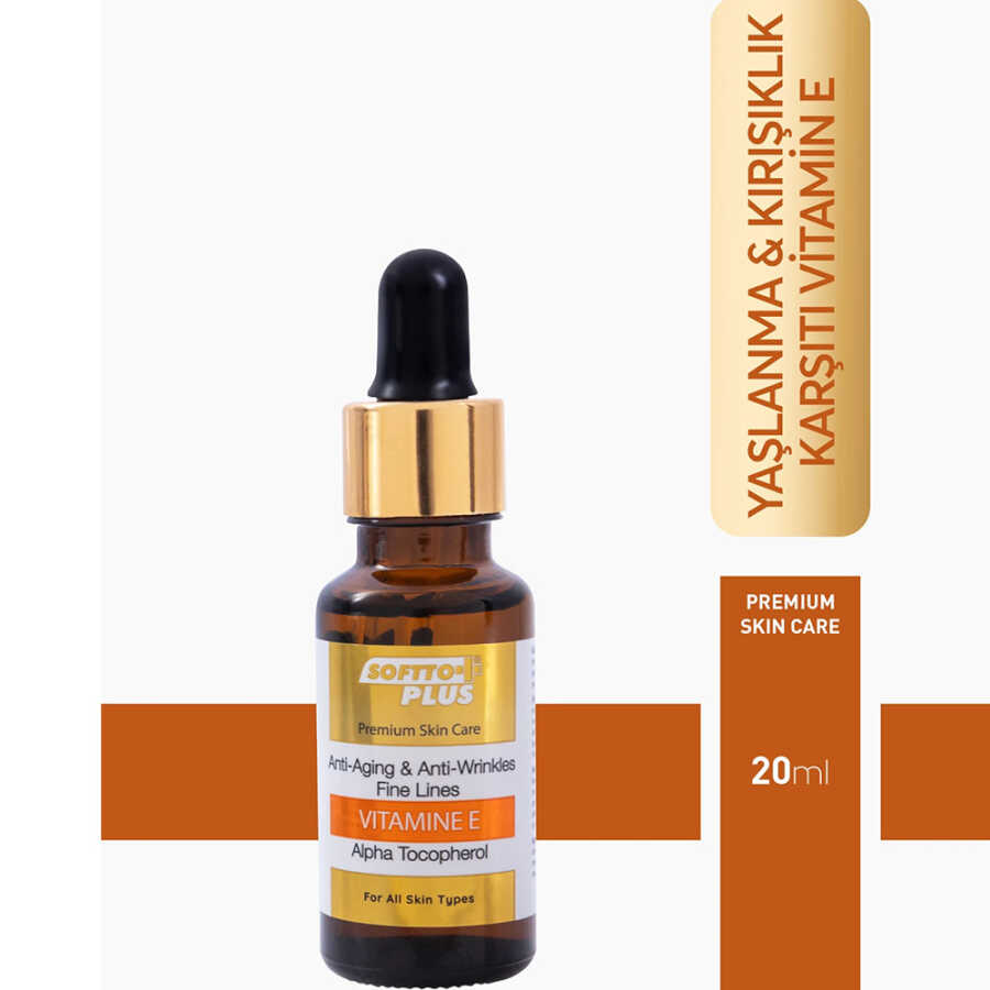 Softto Plus Vitamin E Nourishing Oil for Skin and Hair 20 ml
