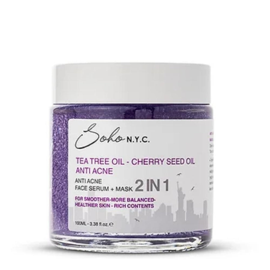 Soho N.Y.C. Sebum Balancing 2-in-1 Face Serum & Mask 100ml