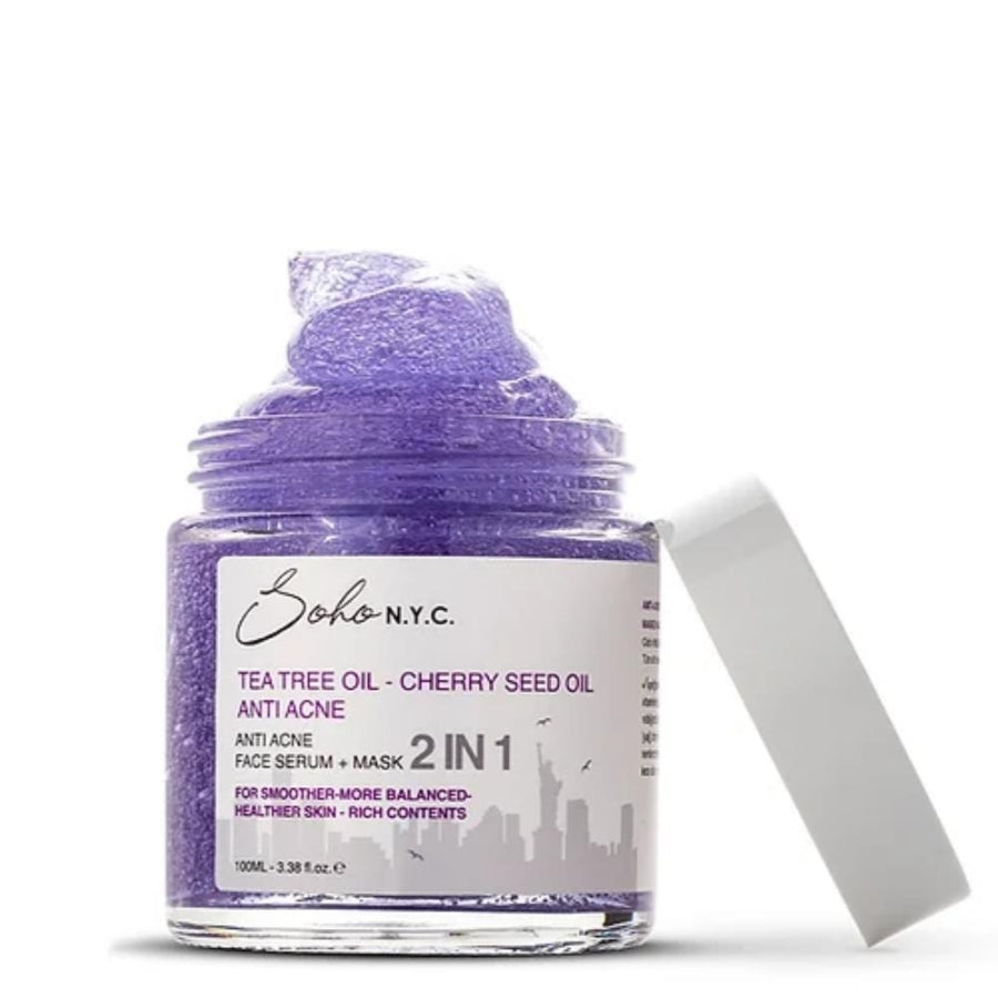 Soho N.Y.C. Sebum Balancing 2-in-1 Face Serum & Mask 100ml