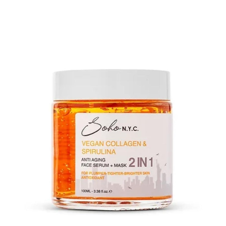 Soho N.Y.C. Anti-Aging 2-in-1 Face Serum and Mask 100ml