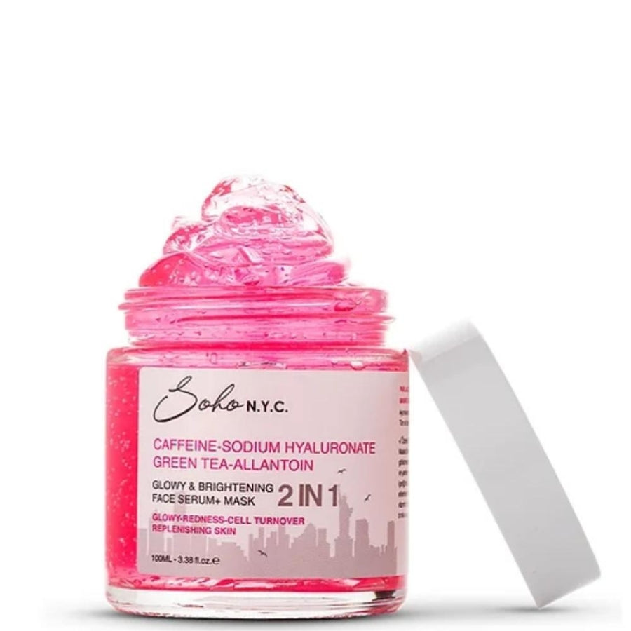 Soho N.Y.C. Radiance Boosting 2-in-1 Face Serum & Mask 100ml