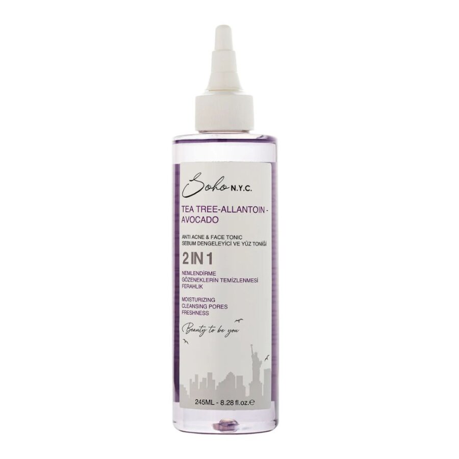 Soho N.Y.C. Acne Sebum Balancing & Purifying Facial Toner 245ml