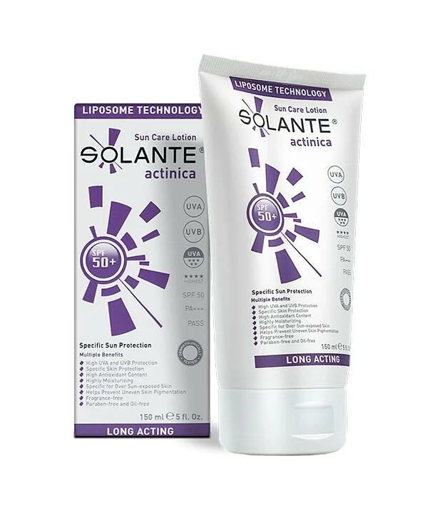 Solante Actinica Sun Care Lotion Spf 50+ 150ml - Sun Care Lotion