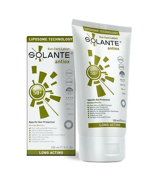 Solante Antiox Sun Care Lotion Spf 50+ 150ml - Sun Care Lotion