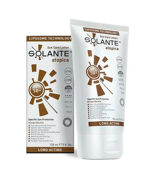 Solante Atopica Sun Care Lotion SPF 50+ 150ml - Sunscreen