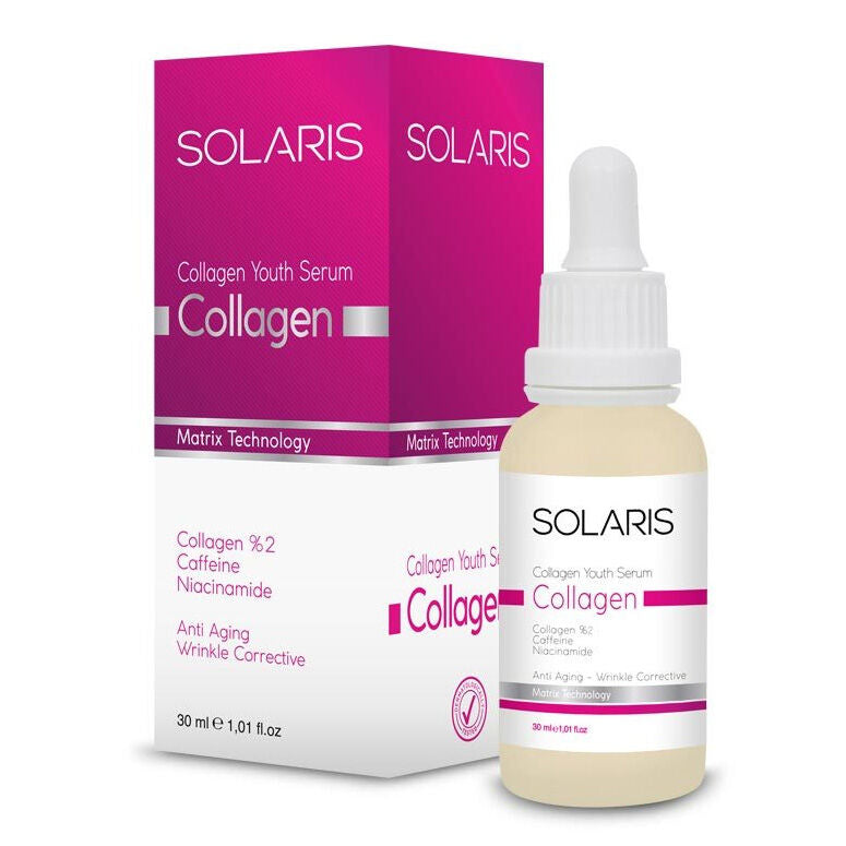 Solaris Collagen Facial Serum for Elasticity and Hydration 30 ml