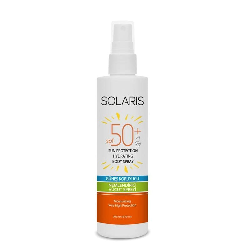 Solaris SPF 50 Hydrating Sunscreen Body Spray 200 ml