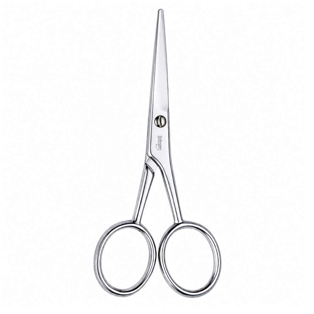 Solingen Inox Mustache Scissors for Precise Grooming