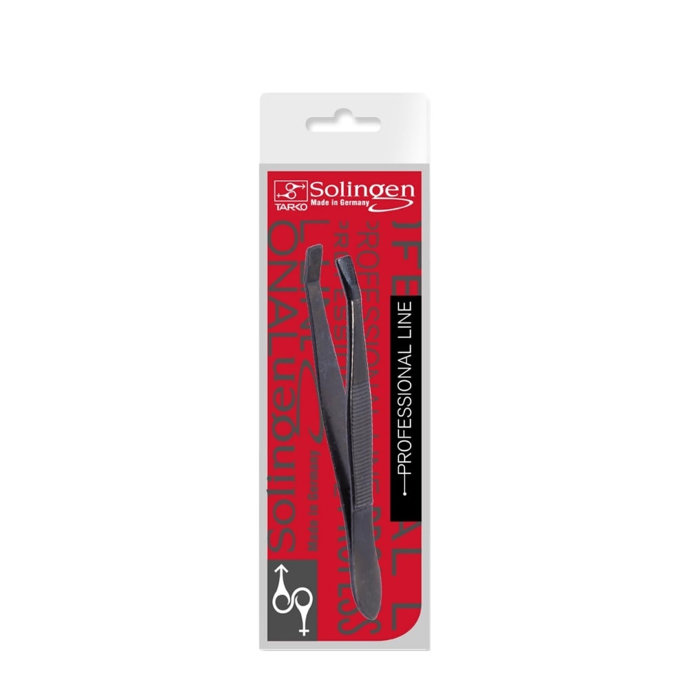 Solingen 514 Slanted Tweezers for Precision Brow Shaping