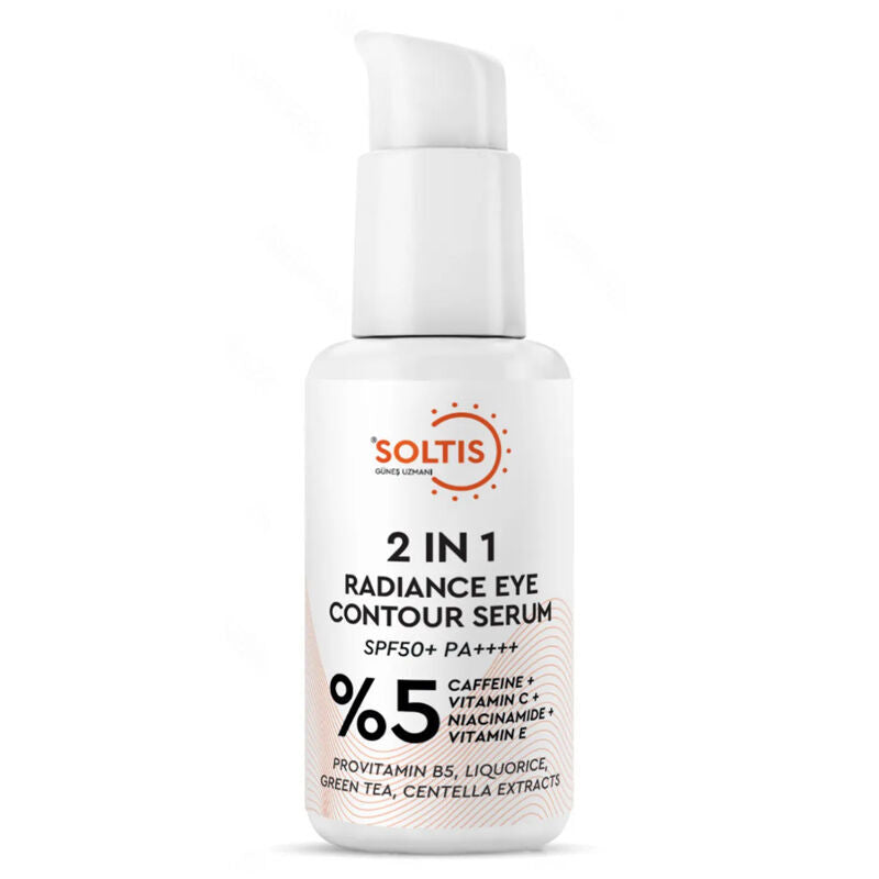 Soltis 2in1 SPF 50 Eye Area Care Serum with Caffeine & Vitamin C 30 ml