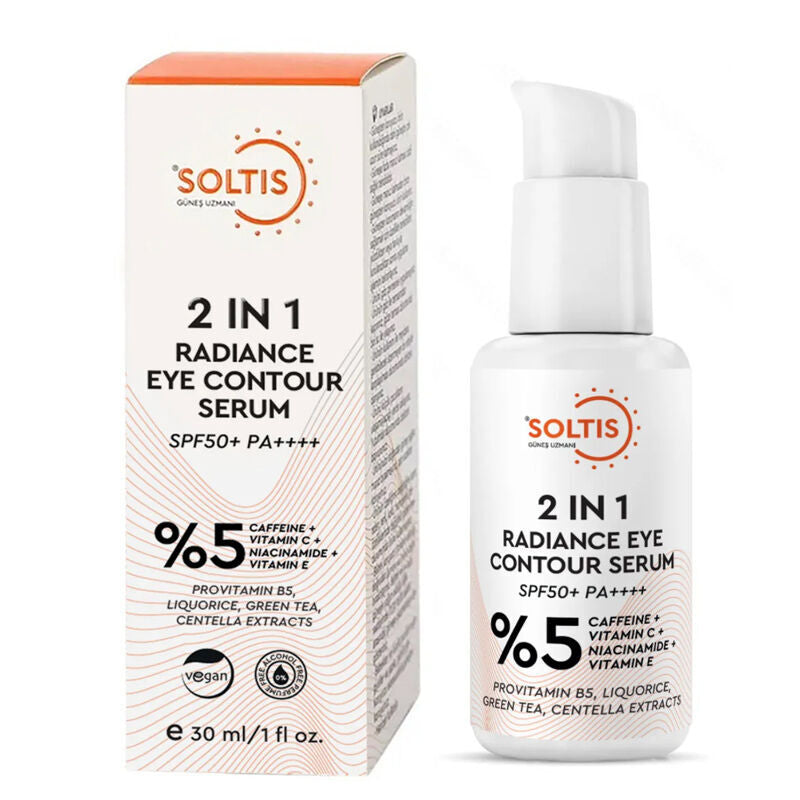 Soltis 2in1 SPF 50 Eye Area Care Serum with Caffeine & Vitamin C 30 ml