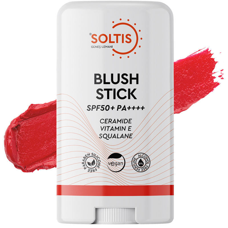Soltis Moisturizing Stick Blush SPF 50+ Sun Protection 15g