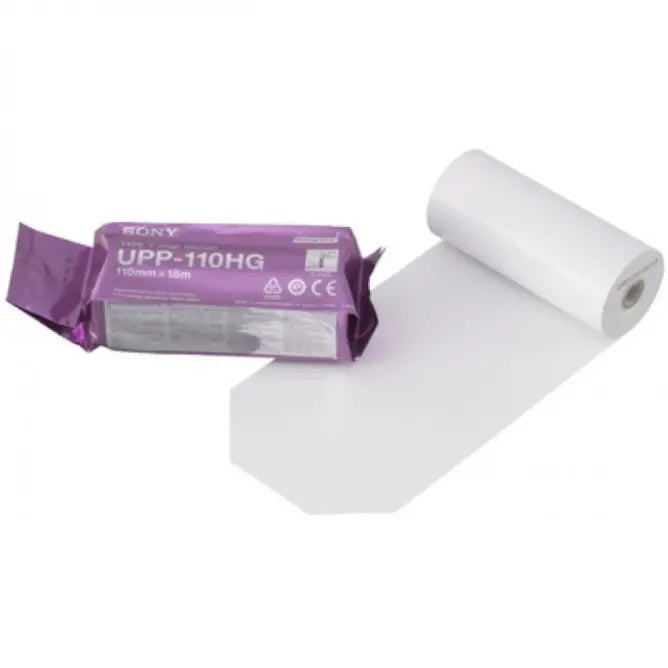 Sony UPP-110HG High Gloss Ultrasound Paper 110mm x 18m