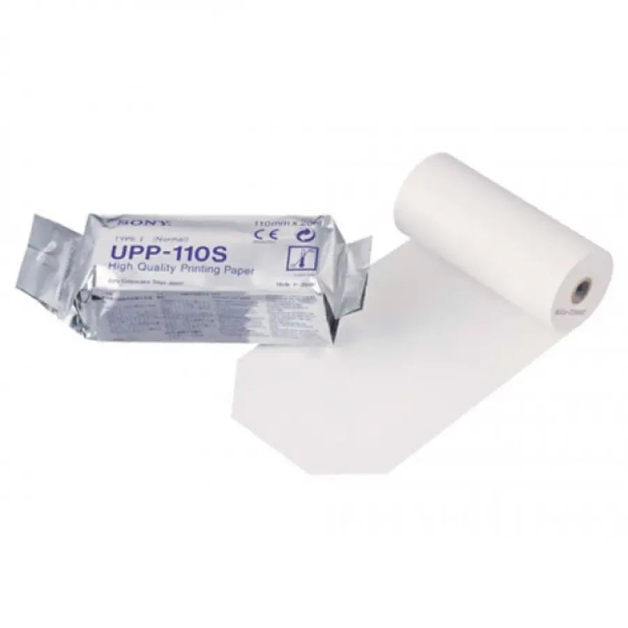 Sony 110 S Ultrasound Paper Roll - A6 Thermal Print Paper, 110 mm x 20 m