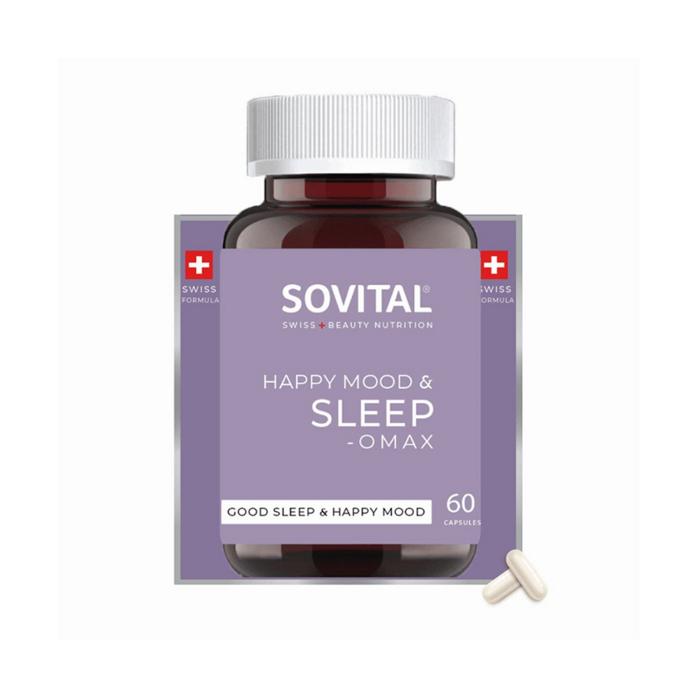 Sovital Sleep O-Max Nighttime Support Supplement 60 Capsules