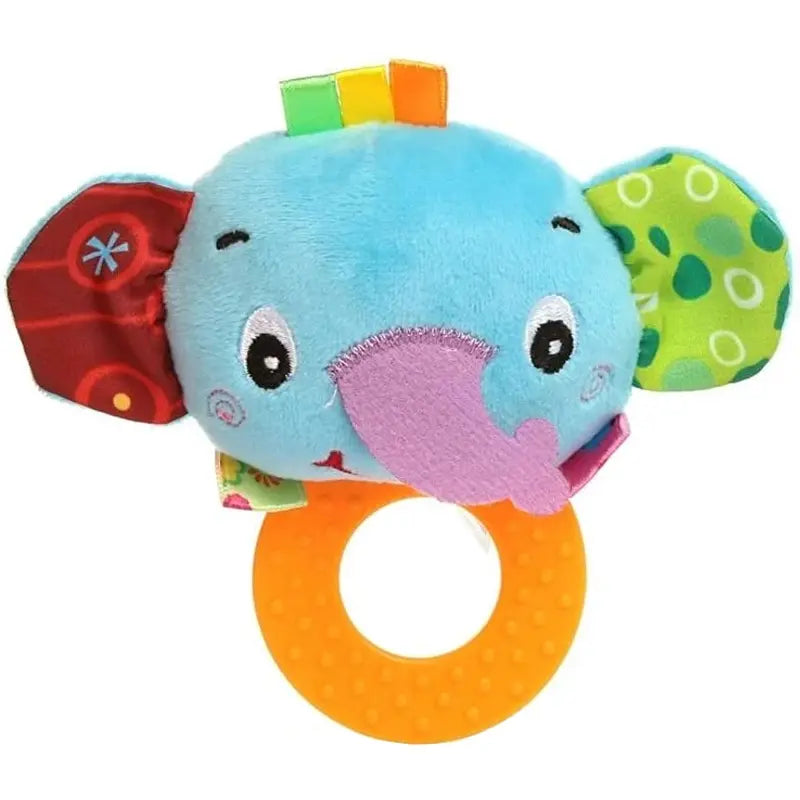 Sozzy Toys Elephant Rattle &amp; Teether Toy
