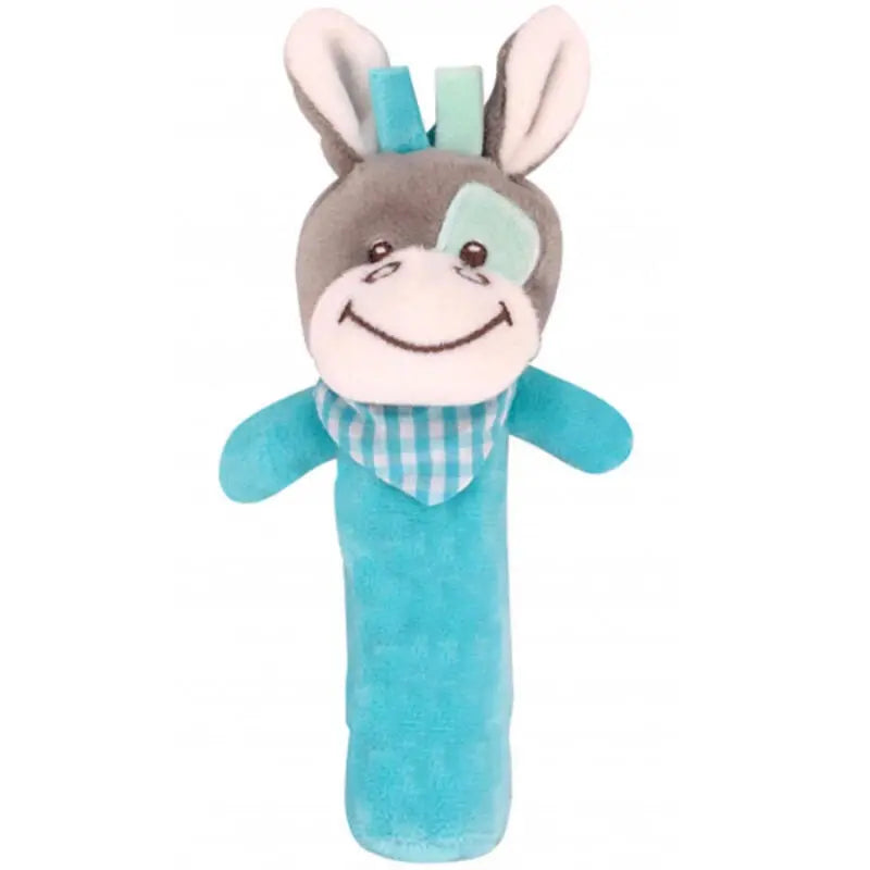 Sozzy Toys Squeaky Rabbit Rattle Toy for Babies 0-1 Years