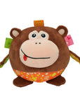 Sozzy Toys Monkey Plush Ball Toy with Colorful Design 18cm