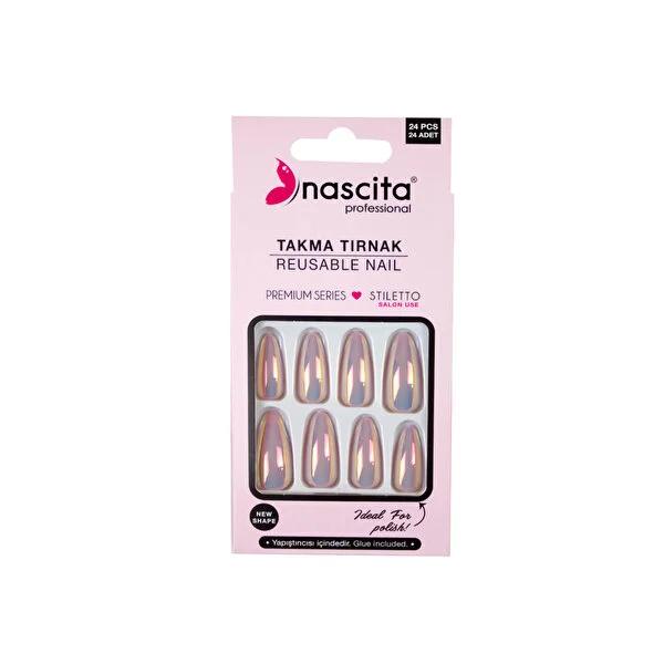 Nascita Holographic Nail Tips S198 24-Piece Set for Fashionable Nail Art Nascita S198 Holographic Nail Tips 24-Piece Set Nascita nail tips, holographic nail art, artificial nail enhancements, 24-piece nail set, S198 nail model, nail beauty, nail decoration, fashion nail art, easy nail enhancement, nail tips, holographic design, artificial nails, nail fashion, nail trends