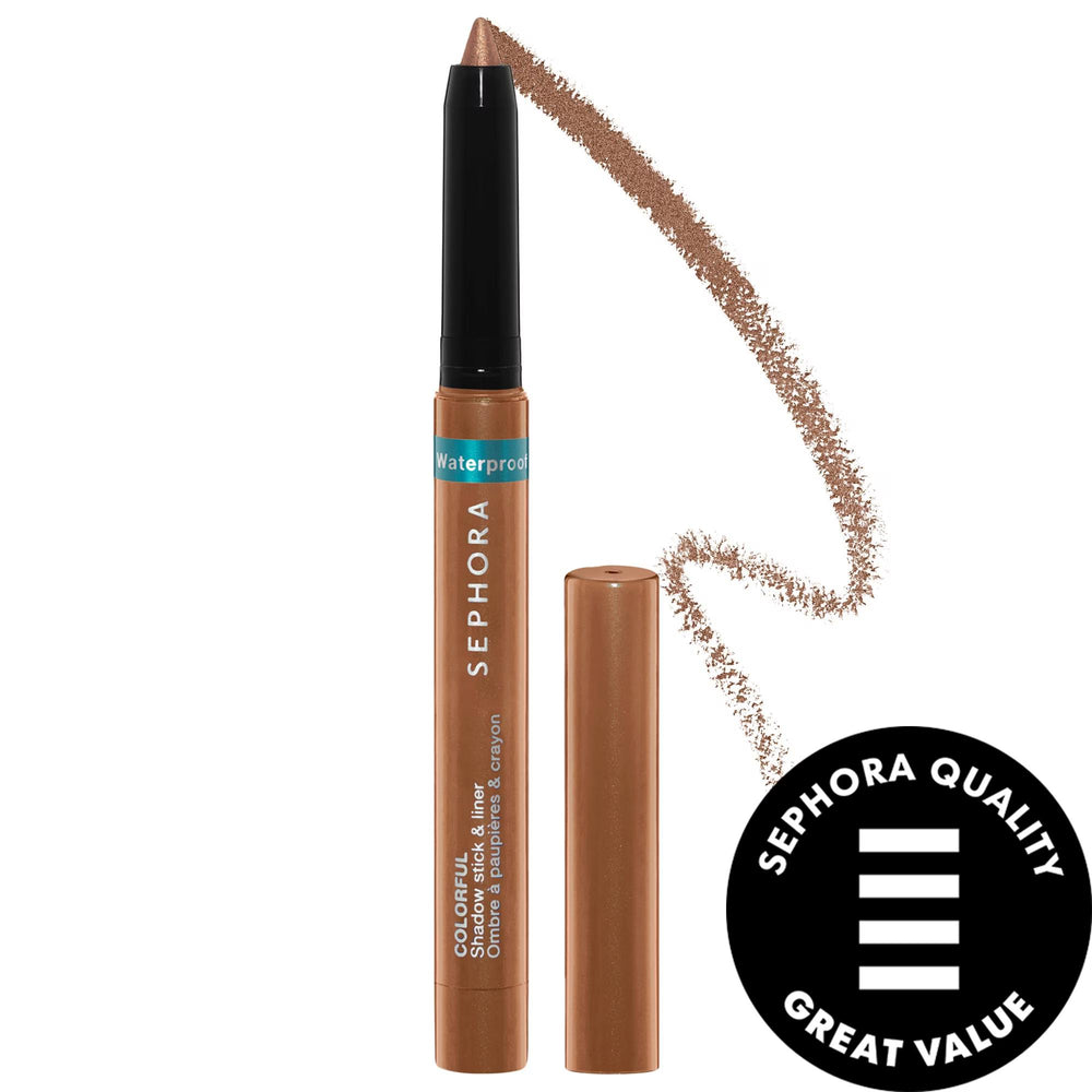 Sephora Colorful Waterproof Eyeshadow & Eyeliner Multi-Stick: 12 Hour Wear, Smudge-Proof, Blendable - Versatile Eye Makeup for Lasting Definition Sephora Waterproof Eyeshadow & Eyeliner - Long Lasting 12H waterproof eyeshadow, eyeliner stick, long lasting eyeliner, smudge proof eyeliner, transfer proof eyeshadow, eyeshadow multi-stick, blendable eyeshadow, waterproof eyeliner pencil, Sephora eyeliner, 12 hour wear eyeshadow, eyeshadow, eyeliner, multi-stick, waterproof makeup, long-lasting makeup, smudge-pr