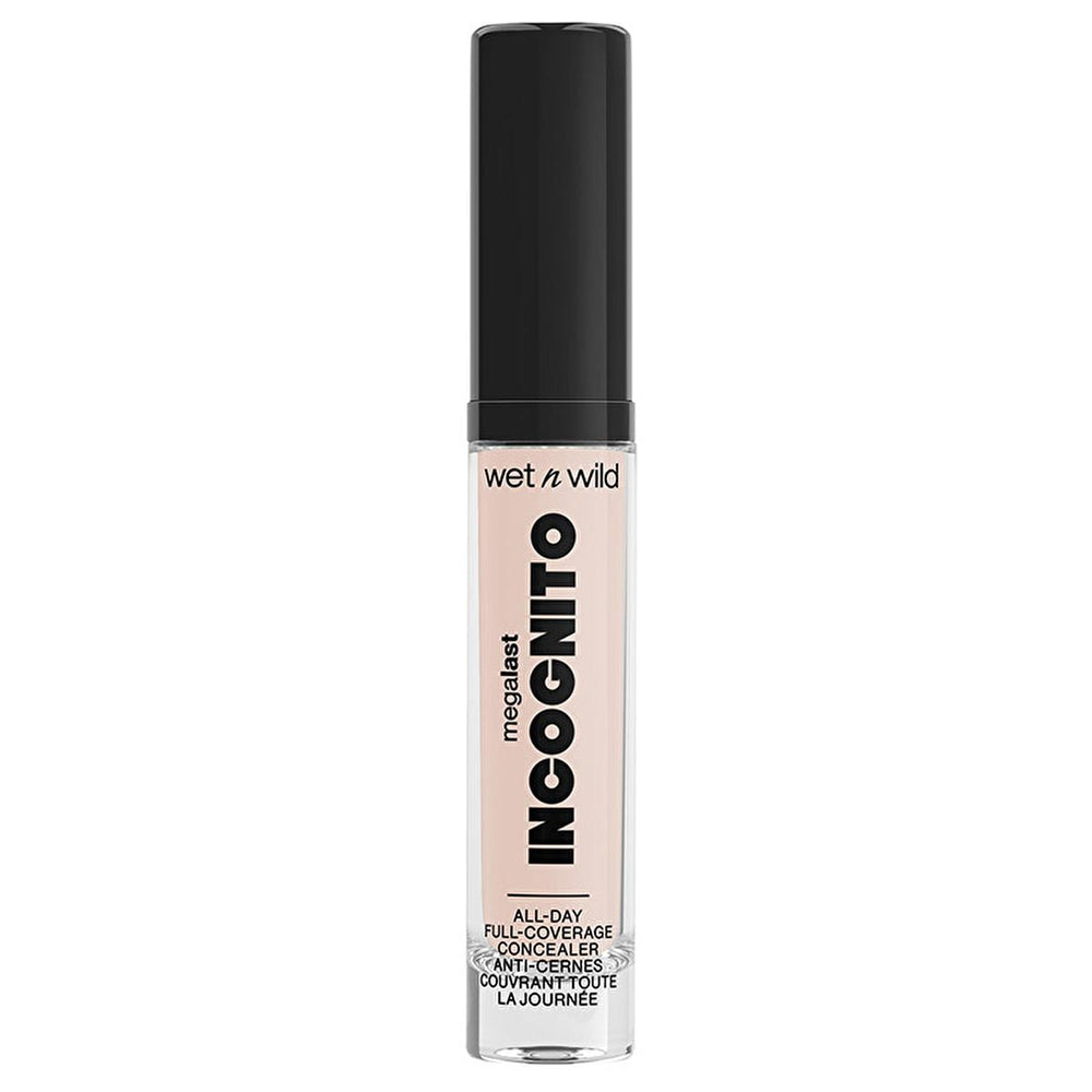 Wet n Wild Mega Last Incognito Concealer - Light Beige, Natural Finish Makeup for Flawless Coverage - view 2
