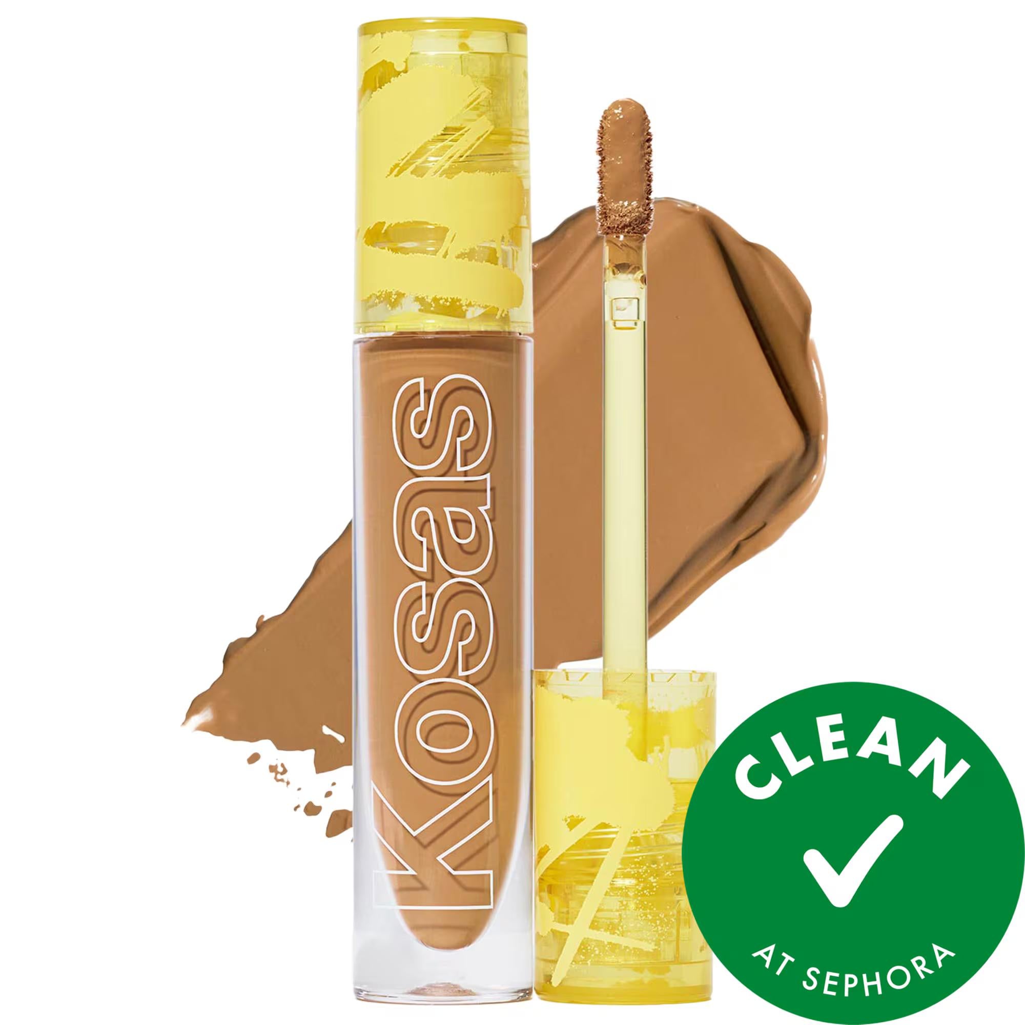 Revealer: Super Creamy Brightening Concealer - Reduce Dark Circles, Hydrate Skin, Vegan & Cruelty-Free - Caffeine & Hyaluronic Acid Revealer Concealer: Brighten Dark Circles & Hydrate | Vegan creamy concealer, brightening concealer, caffeine concealer, hyaluronic acid concealer, vegan concealer, cruelty-free concealer, concealer for dark circles, concealer for blemishes, non-comedogenic concealer, radiant finish concealer, concealer, makeup, face makeup, dark circles, fine lines, sensitive skin, vegan beaut