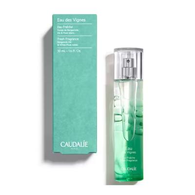 caudalie eau des vignes bergamot perfume bottle 50ml, fragrance notes of caudalie eau des vignes bergamot perfume Caudalie Eau Des Vignes Bergamot Aromalı Parfüm | 50 ml Caudalie Eau Des Vignes Perfume - Bergamot Aroma 50ml caudalie, eau-des-vignes, bergamot-perfume, light-daytime-scents, fragrance-lovers, luxury-fragrance, women-perfume, vegital-ingredient, fresh-fragrance, ai-generated