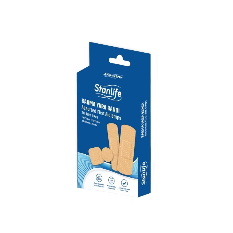 Stanlife Karma Yara Bandi 20 Pack - Assorted Wound Plaster