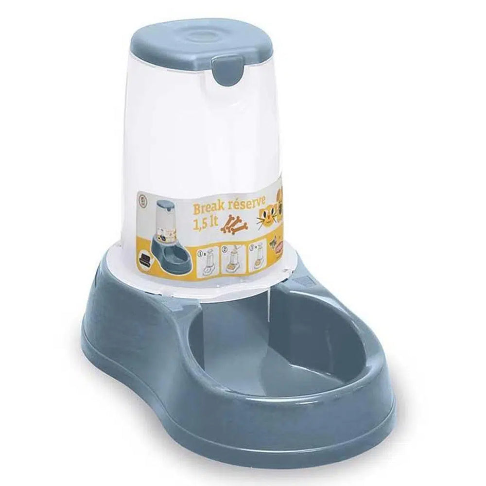 Stefan Pet Food Container Dark Blue 1.5 Liter