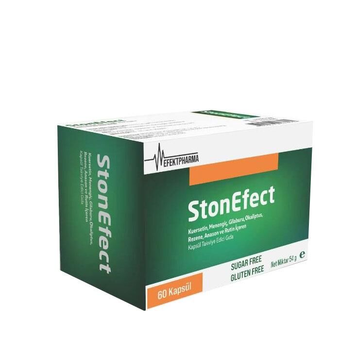 Efekt Pharma Stonefect Herbal Support Supplement 60 Capsules